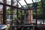 Antique style greenhouse 3x3 meters in wrought iron with glass