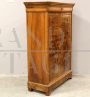 Antique Louis Philippe tallboy dresser in walnut, in 19th century