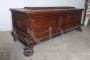 Antique Florentine chest from the 16th century with rich inlays