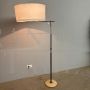 1940s reading floor lamp with directional arm      