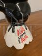 Ceramic figurine with Calimero - Ava come lava advertising, Italy 1970s