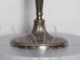 Antique silver metal candelabra