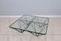 Square Alanda style coffee table by Paolo Piva, 1980s