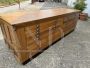 Haberdashery counter cabinet with drawers in solid oak