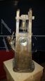 Goldscheider - bell ringer, terracotta clock holder sculpture