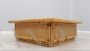 Dal Vera design vintage rattan coffee table, 1960s