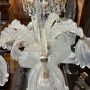 Barovier and Toso chandelier in artistic Murano glass, Italy 1930s