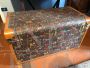 Vintage leather trunk signed Piero Guidi