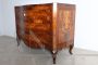 Antique Venetian Louis XV chest of drawers in briar, 1750