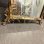 Antique mirror from the end of the 19th century - Louis XVI in carved and gilded wood