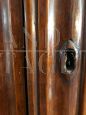 Nineteenth-century bookcase inlaid in wood