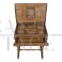 Antique walnut sewing table or dressing table