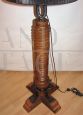 Vintage industrial screw floor lamp 1970s