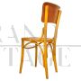 Set of 6 1950s bent beech bistro chairs