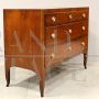 Italian Directoire period dresser in walnut from the 18th century