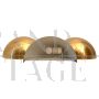 Quebec wall lights by Gjlla Giani for Tronconi in brass