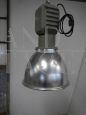 1970s industrial pendant lamp in metal