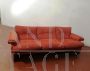 Coronado sofa by Tobia Scarpa for B&B Italia in orange color, Italy 1960s                            