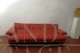 Coronado sofa by Tobia Scarpa for B&B Italia in orange color, Italy 1960s