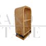 Art deco style étagère whatnot bookcase in birch briar