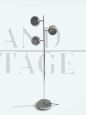 Modern design Reggiani style floor lamp in steel, Italy 1970s