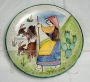 Group of four Vietri ceramic plates signed C.A.S.