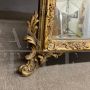 Antique mirror from the end of the 19th century - Louis XVI in carved and gilded wood