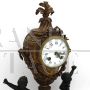 Antique Napoleon III gilt bronze clock - 19th century