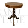 Inlaid coffee table early 1800s with decagonal top