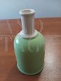 Bottle vase by Franco Bucci in green ceramic, 1970s  