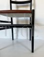 Set of 4 Leggera chairs by Gio Ponti for Cassina, 1950s