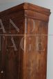 Antique Louis Philippe wardrobe in solid walnut, 19th century