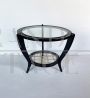 Round coffee table attr. Paolo Buffa, Italy 1950s