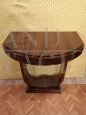 Console art deco in rosewood