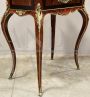 Antique Napoleon III jardiniere planter coffee table with inlays