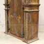 Antique 18th century hanging cabinet, lacquered and painted