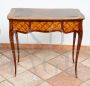 Antique French Napoleon III desk in precious exotic woods