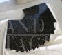 16 sheets of black Bisazza mosaic, original from the 1990s