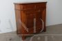 Antique Louis Philippe sideboard small cabinet in solid walnut, 1850