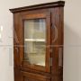 Antique cantonal display corner cupboard, 19th century Italy