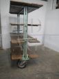 Industrial ceramist display trolley, 1970s