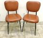 Pair of 1960s leather chairs