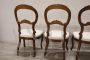 Set of four antique Louis Philippe chairs, 19th century