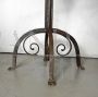 Wrought iron bistrot table base, 1950s