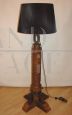 Vintage industrial screw floor lamp 1970s