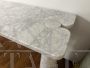 Carrara marble console by Angelo Mangiarotti for Skipper