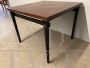 60s mid-century modern design extendable table in rosewood