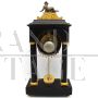 Antique pendulum clock from the Directoire period in gilded bronze and marble