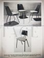 Set of 6 Du22 chairs by Gastone Rinaldi for Rima, Italy 1950s