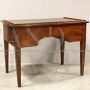 Antique desk from the Directoire era in walnut, 19th century Italy